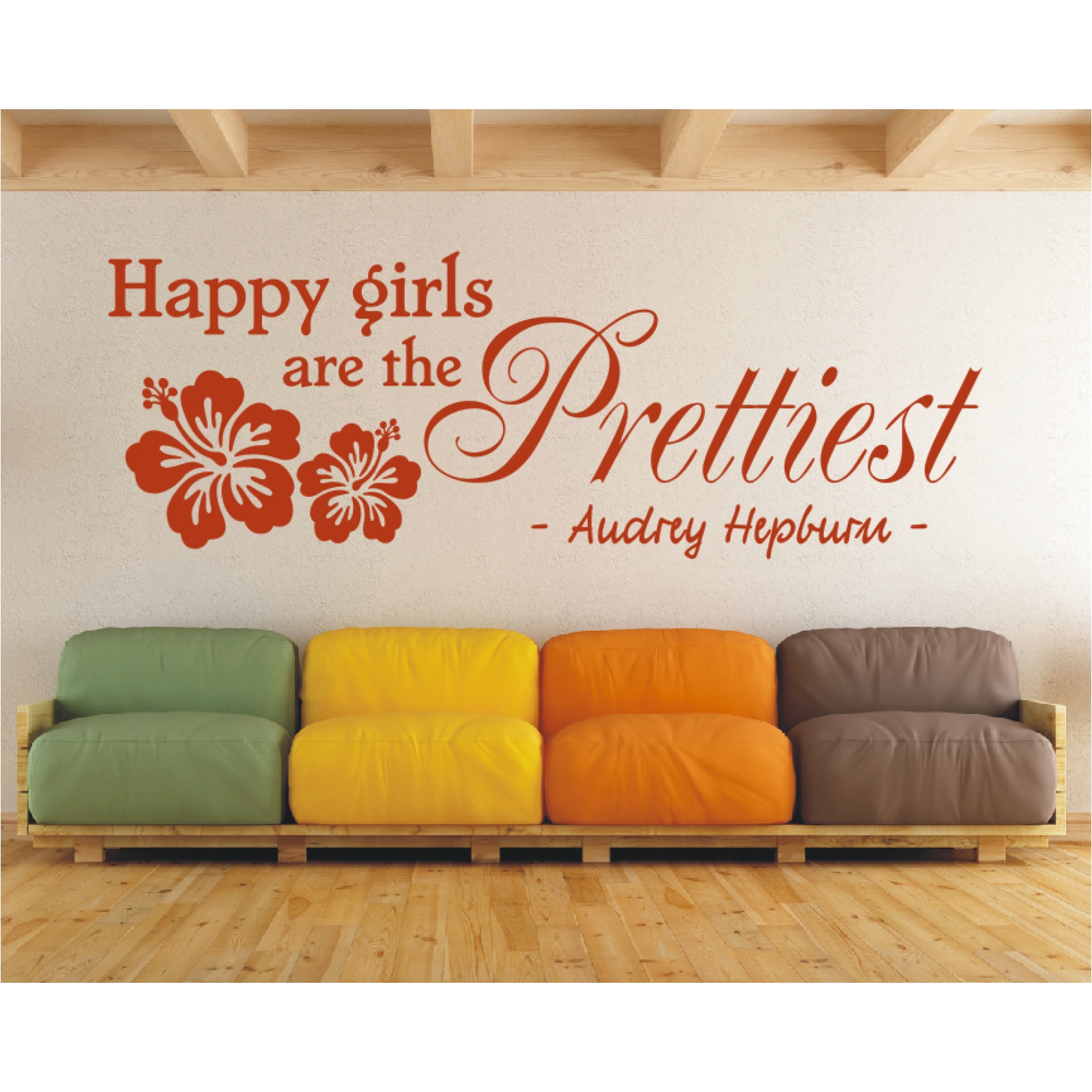 Happy girls are the prettiest Audrey Hepburn